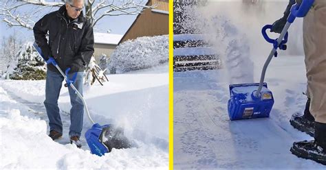 rechargeable electric snow shovel